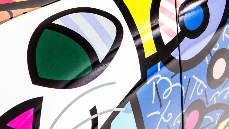 Porsche 911 Cabriolet Art Car by Romero Britto (2012)